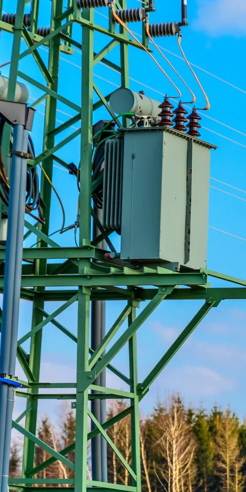 Elektrické rozvody jsou součástí distribuční soustavy.